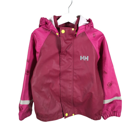 Tyttöjen Helly Hansen - Sadetakki, koko 104 - 110 - Violetti ()