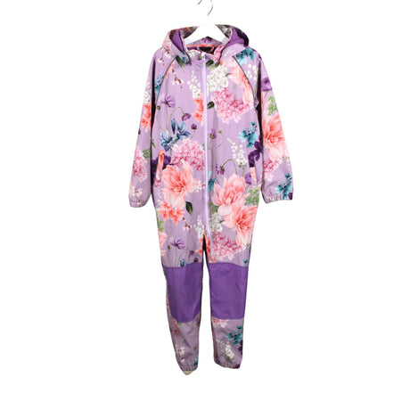 Tyttöjen Name It - Softshellhaalari, koko 116 - 122 - Violetti ()