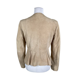 Naisten Marella - Nahkatakki, koko 36 - Beige (2)