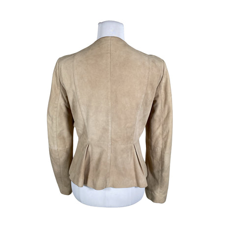 Naisten Marella - Nahkatakki, koko 36 - Beige (2)