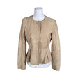 Naisten Marella - Nahkatakki, koko 36 - Beige ()