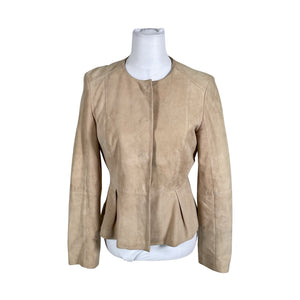 Naisten Marella - Nahkatakki, koko 36 - Beige (1)