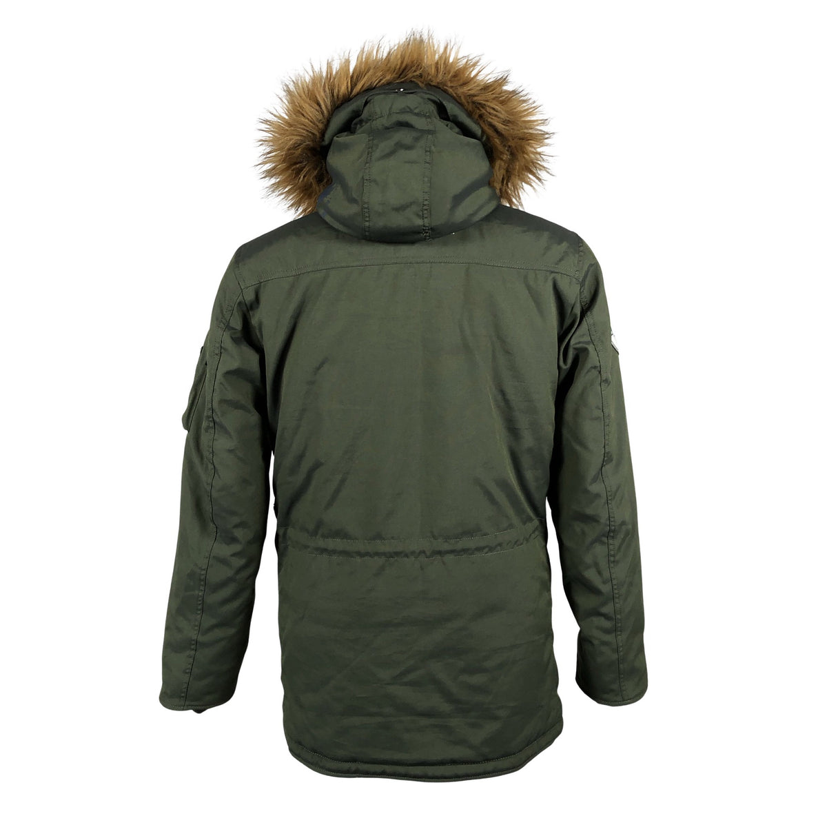 Miesten Alpha Industries - Toppatakki, koko S - Vihreä (3)