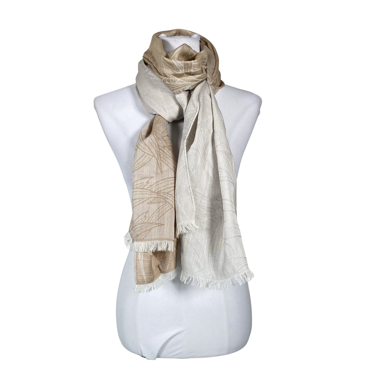 Naisten Marja Kurki - Huivi, koko Maxi - Beige (1)