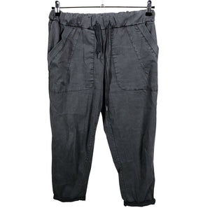 Naisten Perfect Jeans - Kangashousut, koko 38 - Harmaa (1)