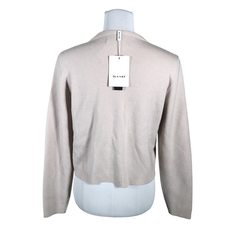 Naisten Sand - Neuletakki, koko 38 - Beige (2)