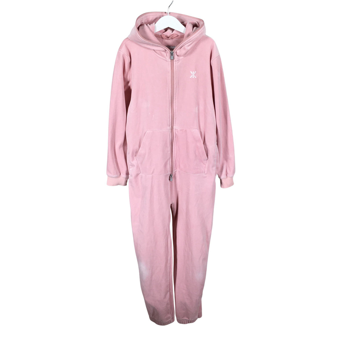 Tyttöjen OnePiece - Haalari, koko 140 - 146 - Vaaleanpunainen (1)