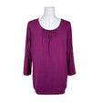 Naisten Your Face - Trikoopaita, koko 40 - Violetti ()
