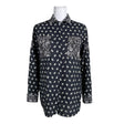 Naisten Pierre Balmain - Sifonkitunika, koko 40 - Musta ()