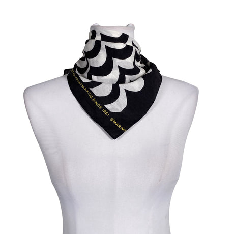 Naisten Marimekko - Huivi, koko Midi - Musta ()