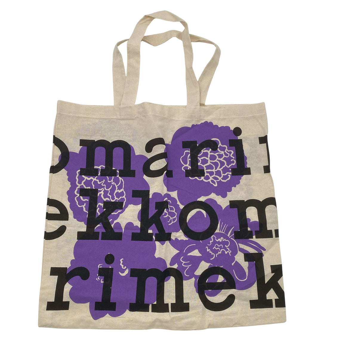 Unisex Marimekko - Ostoskassi, koko Maxi - Beige (1)