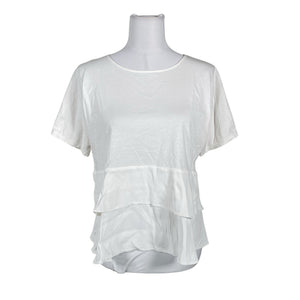 Naisten Massimo Dutti - T-paita, koko 36 - Valkoinen (1)