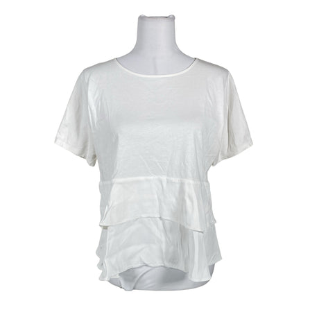 Naisten Massimo Dutti - T-paita, koko 36 - Valkoinen ()