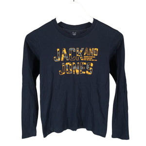 Poikien Jack & Jones - Trikoopaita, koko 146 - 152 - Sininen (1)