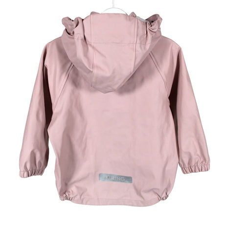 Tyttöjen Kuling - Sadetakki, koko 98 - 104 - Vaaleanpunainen (2)