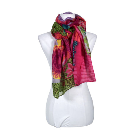 Naisten Desigual - Huivi, koko Maxi - Pinkki ()