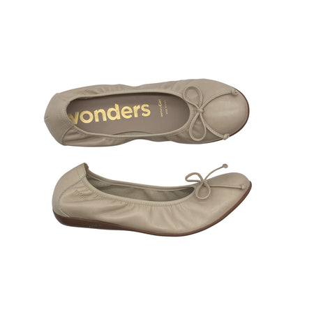 Naisten Wonders - Ballerinat, koko 39 - Beige ()