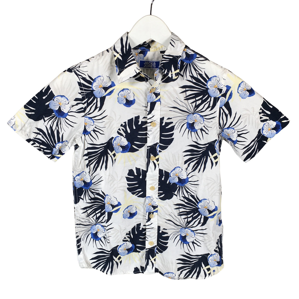 Unisex Jack & Jones - Kauluspaita, koko 146 - 152 - Sininen (1)