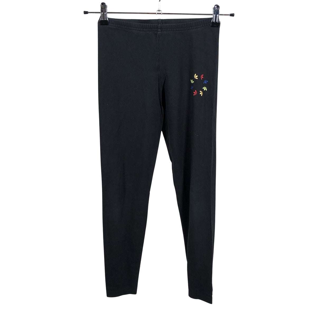 Tyttöjen Adidas - Leggingsit, koko 146 - 152 - Musta (1)