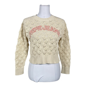 Naisten Pepe Jeans - Neulepaita, koko 34 - Beige (1)