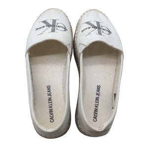 Naisten Calvin Klein Jeans - Loaferit, koko 37 - Valkoinen (3)