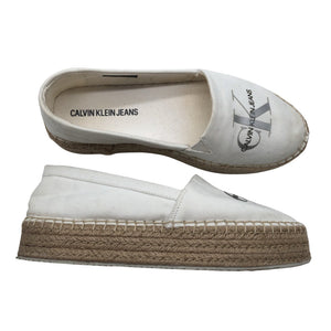 Naisten Calvin Klein Jeans - Loaferit, koko 37 - Valkoinen (1)