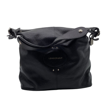 Naisten Longchamp - Käsilaukku, koko Midi - Musta ()