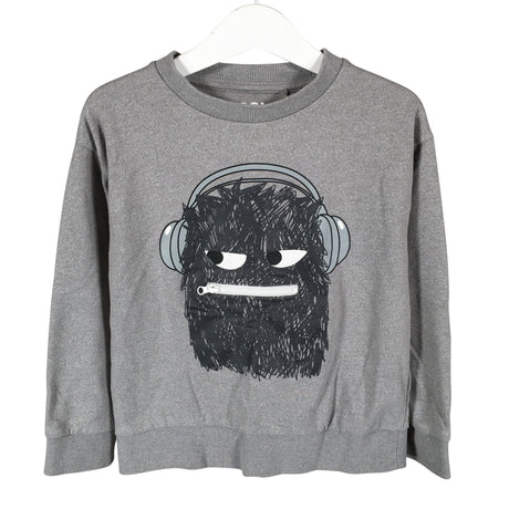 Unisex Bogi - Collegepaita, koko 116 - 122 - Harmaa ()