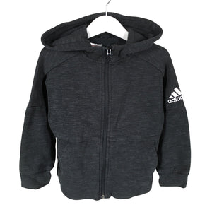Unisex Adidas - Huppari, koko 110 - 116 - Harmaa (1)