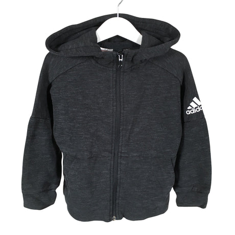 Unisex Adidas - Huppari, koko 110 - 116 - Harmaa ()