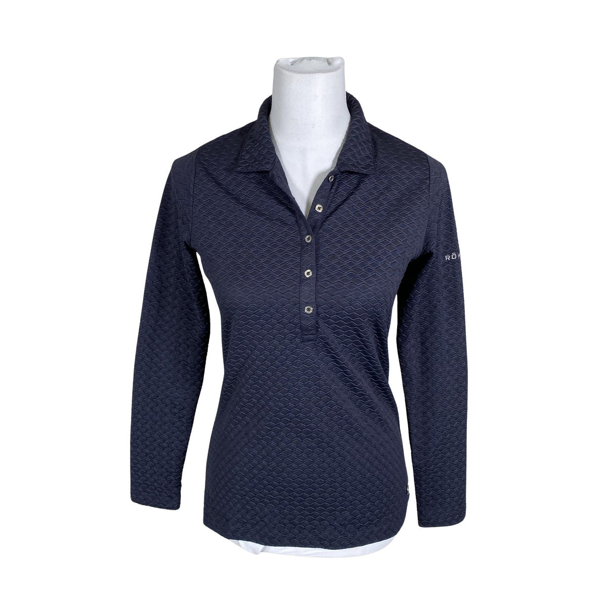 Naisten Röhnisch - Urheilupaita, pitkät hihat, koko 36 - Sininen (1)