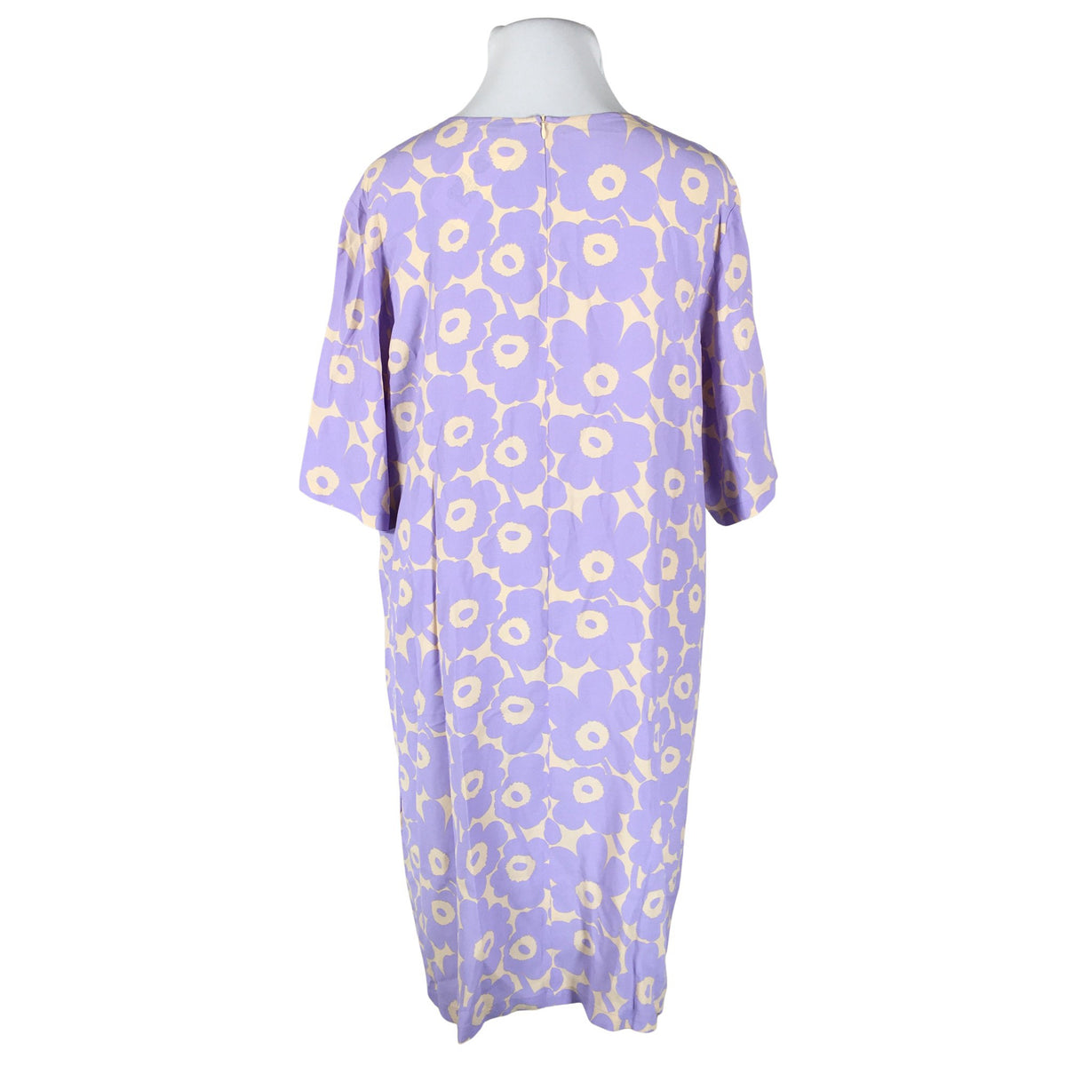Naisten Marimekko - Sifonkimekko, koko 46 - Violetti (2)