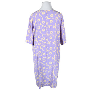 Naisten Marimekko - Sifonkimekko, koko 46 - Violetti (2)