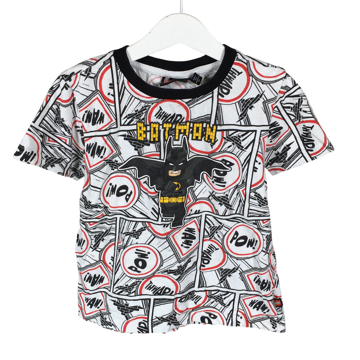 Unisex Lego - T-paita, koko 116 - 122 - Valkoinen (1)