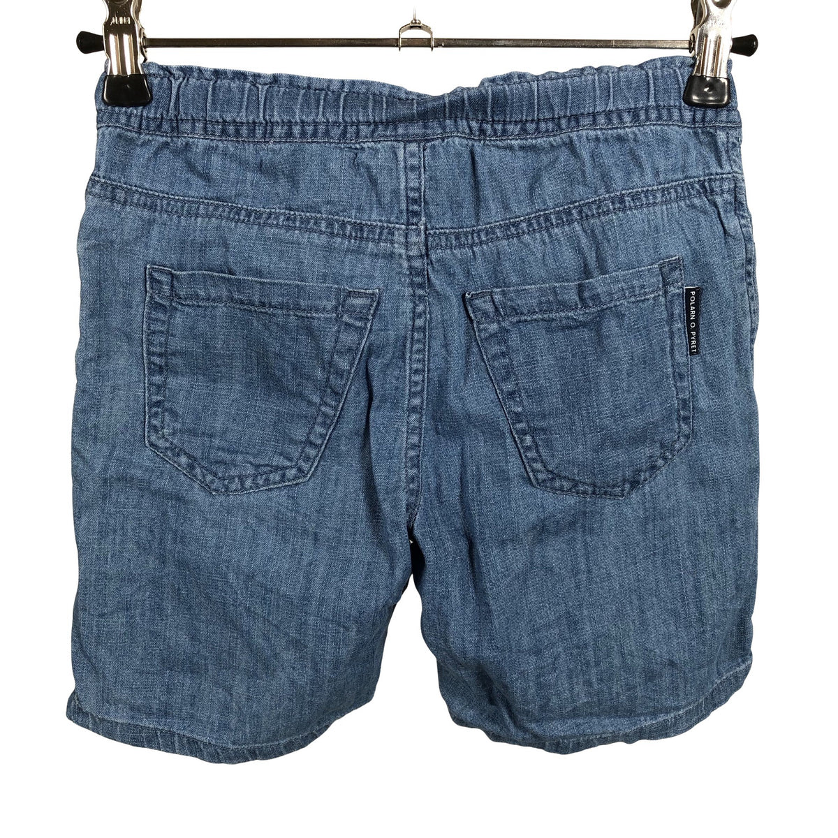 Unisex Polarn O. Pyret - Farkkushortsit, koko 104 - 110 - Vaaleansininen (2)