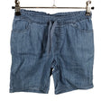 Unisex Polarn O. Pyret - Farkkushortsit, koko 104 - 110 - Vaaleansininen ()