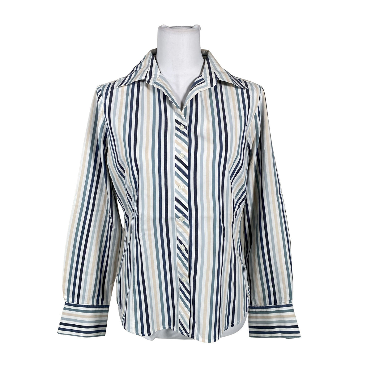 Naisten S.T.I - Kauluspaita, koko 38 - Vaaleansininen (1)