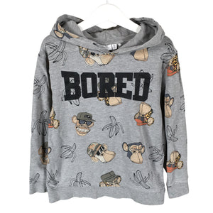 Unisex Name It - Huppari, koko 122 - 128 - Harmaa (1)