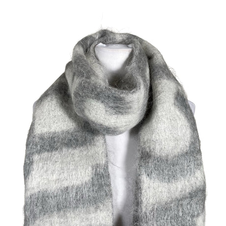 Naisten Acne Studios - Huivi, koko Midi - Harmaa (2)