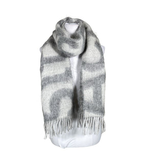 Naisten Acne Studios - Huivi, koko Midi - Harmaa (1)