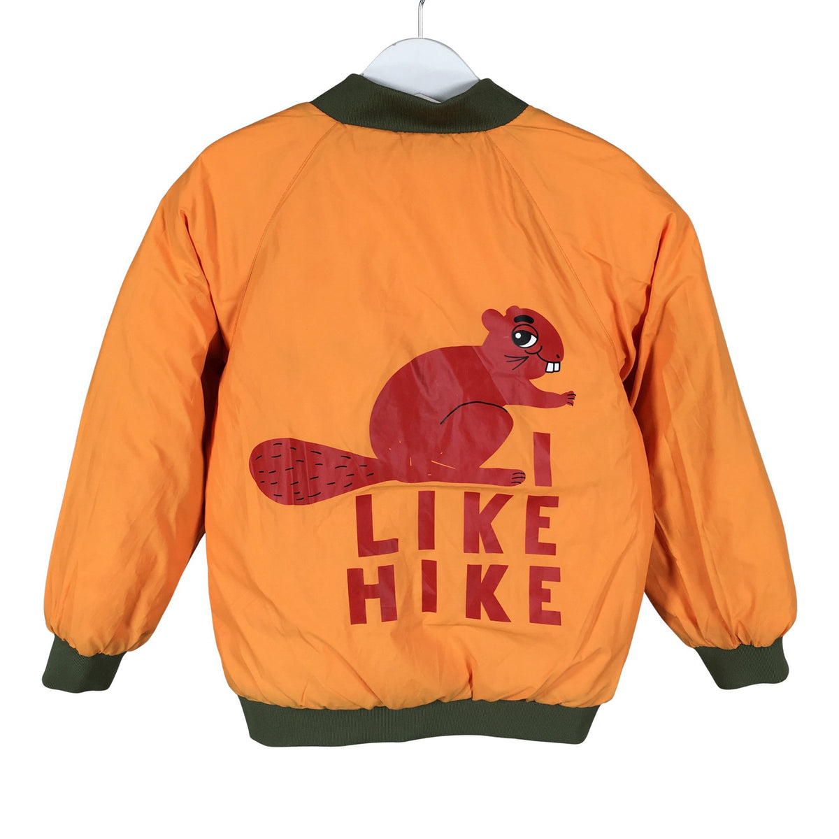 Unisex Mini Rodini - Kevyttoppatakki, koko 128 - 134 - Vihreä (4)
