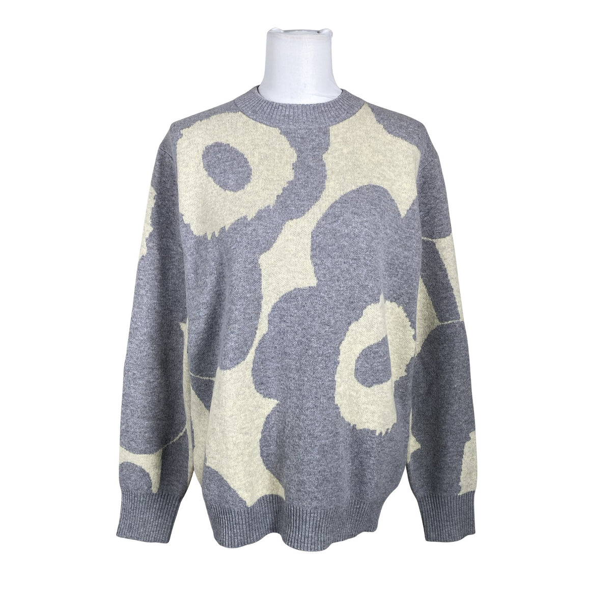 Naisten Marimekko - Neulepaita, koko 32 - Harmaa (1)