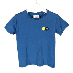 Unisex Knowledge Cotton Apparel - T-paita, koko 122 - 128 - Sininen (1)