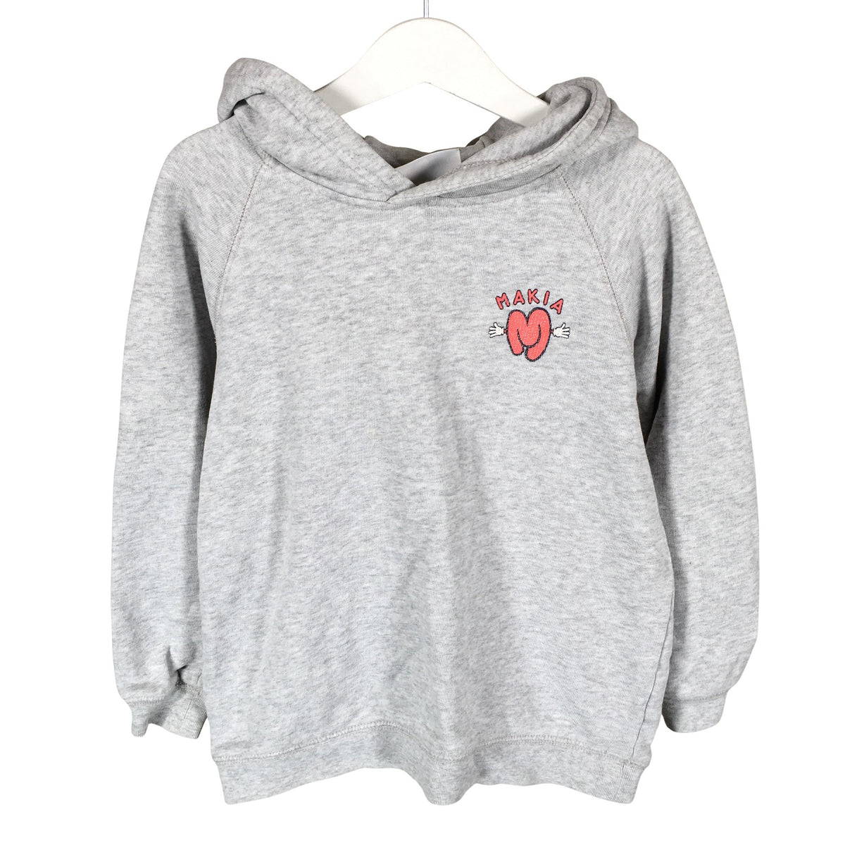 Unisex Makia - Huppari, koko 116 - 122 - Harmaa (1)