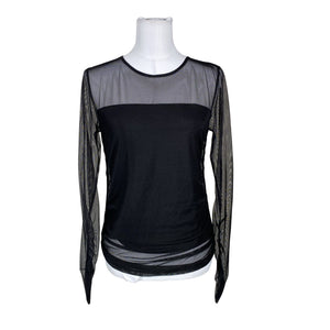Naisten DKNY - Trikoopaita, koko 36 - Musta (1)