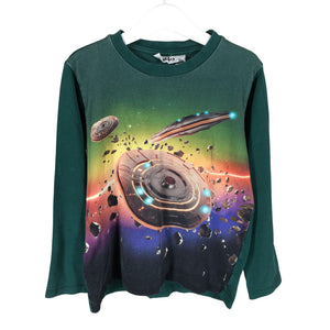 Unisex Molo Kids - Collegepaita, koko 122 - 128 - Vihreä (1)