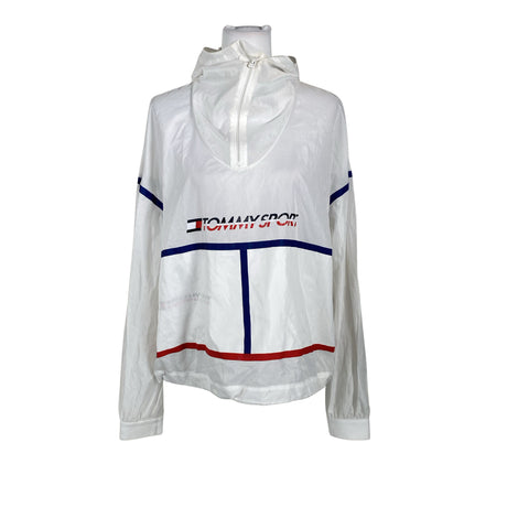 Naisten Tommy Hilfiger - Urheilutakki, koko 40 - Valkoinen ()
