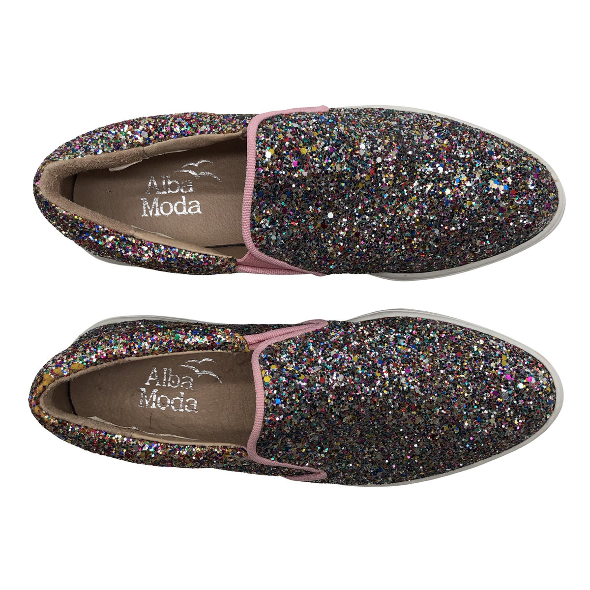 Naisten Alba Moda - Loaferit, koko 36 - Vaaleanpunainen (1)