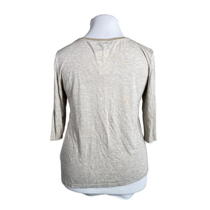Naisten Desigual - Trikoopaita, koko 42 - Beige (2)