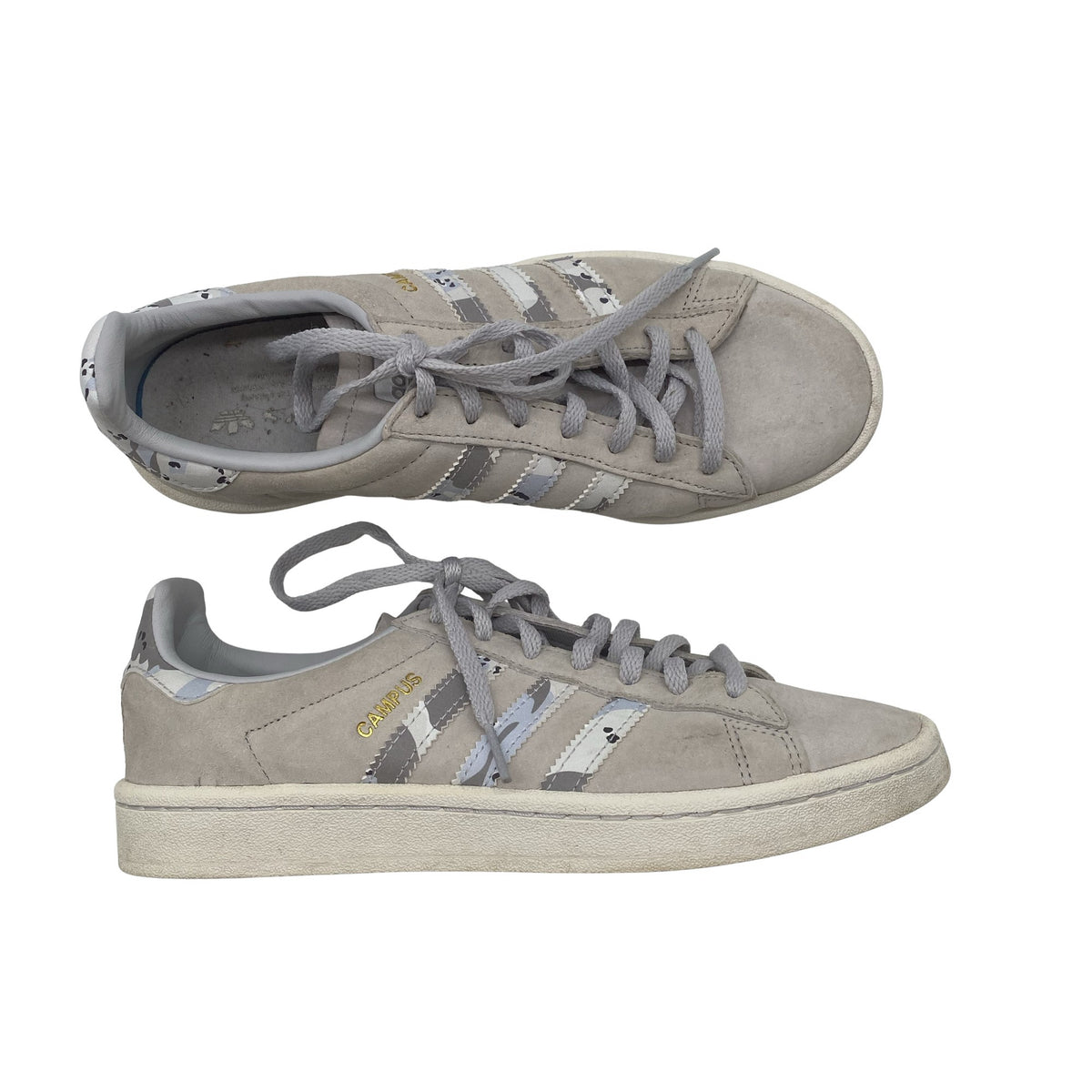 Naisten Adidas - Tennarit, koko 38 - Harmaa (1)